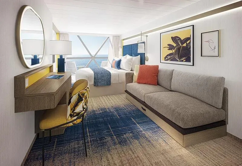 Cabine Panoramic Ocean View à bord du navire Legend of the Seas