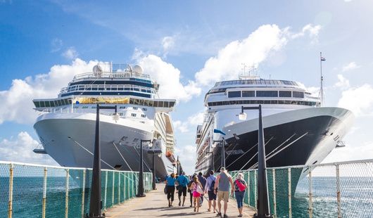 embarquement en croisière