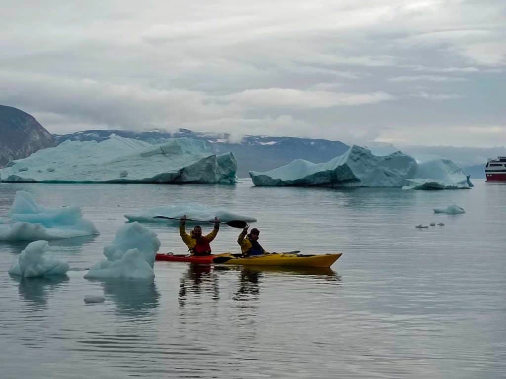 Kayak avec Exploris 