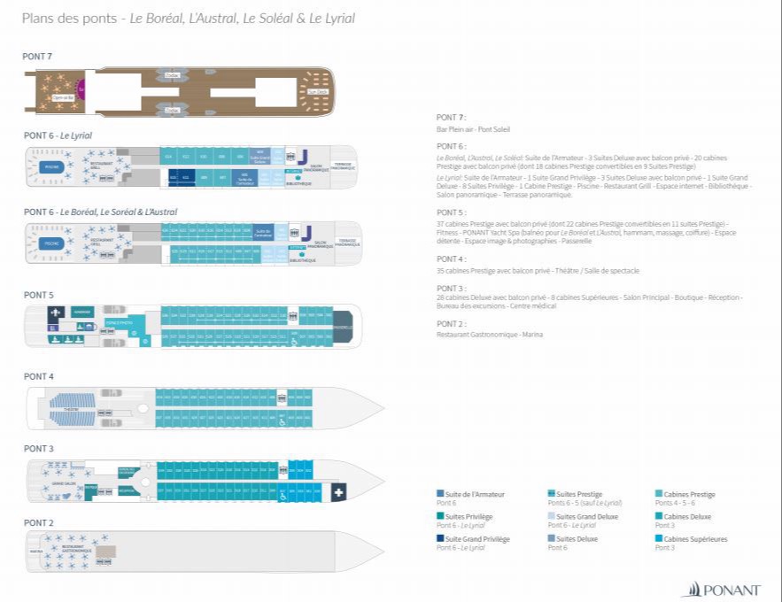 Plan des ponts du Soléal