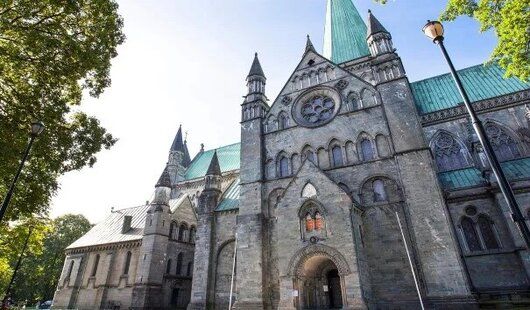 la cathedrale nidaros de trondheim