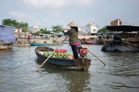 Marché flottant