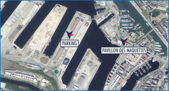 Parking CFC sur la zone portuaire de Dunkerque - Stationnement croisière