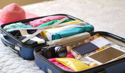 Valise pour une croisière en Norvège